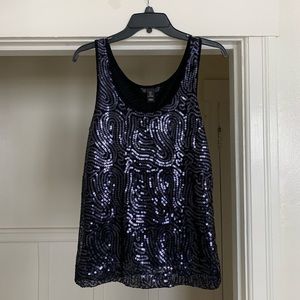 Sequin tank top by H&M